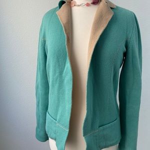 Agnona 100% Cashmere Tunic Cardigan sz 44 Women